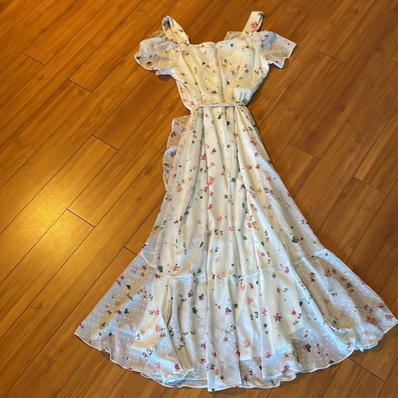 melonie Dresses Nwt Melonie Size 6 Style 9230mt White Floral